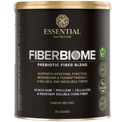 Fiberbiome Blend de Fibras Probioticas Neutro (300G) - Essential Nutrition