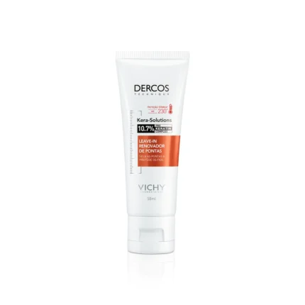Leave-In Vichy Dercos Kera-Solutions Renovador de Pontas Finalizador Reconstructor Sem Enxágue 50ml