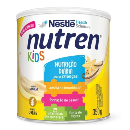 Complemento Alimentar Nutren Kids Baunilha Lata 350G - Validade 01.07.2026