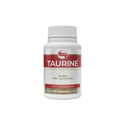 Taurina Vitafor 60 cápsulas